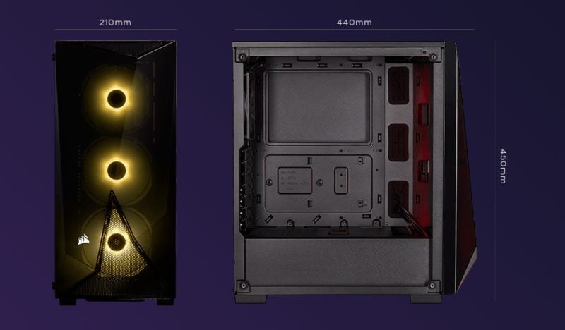 CORSAIR Carbide SPEC-DELTA RGB Kasa – görsel 5
