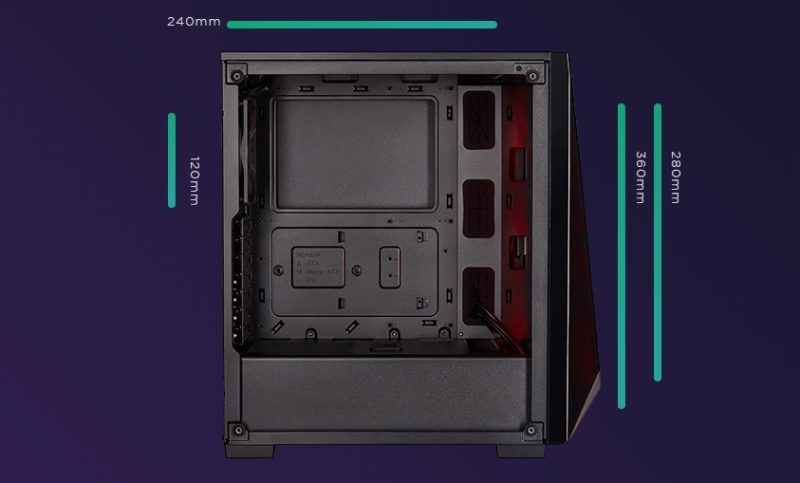 CORSAIR Carbide SPEC-DELTA RGB Kasa – görsel 7