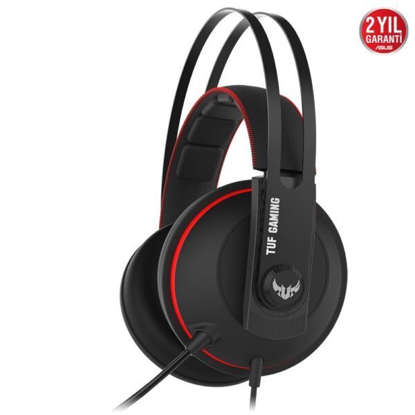 Asus TUF Gaming H7 Core Kırmızı Oyuncu KulaklıkAyrıştır