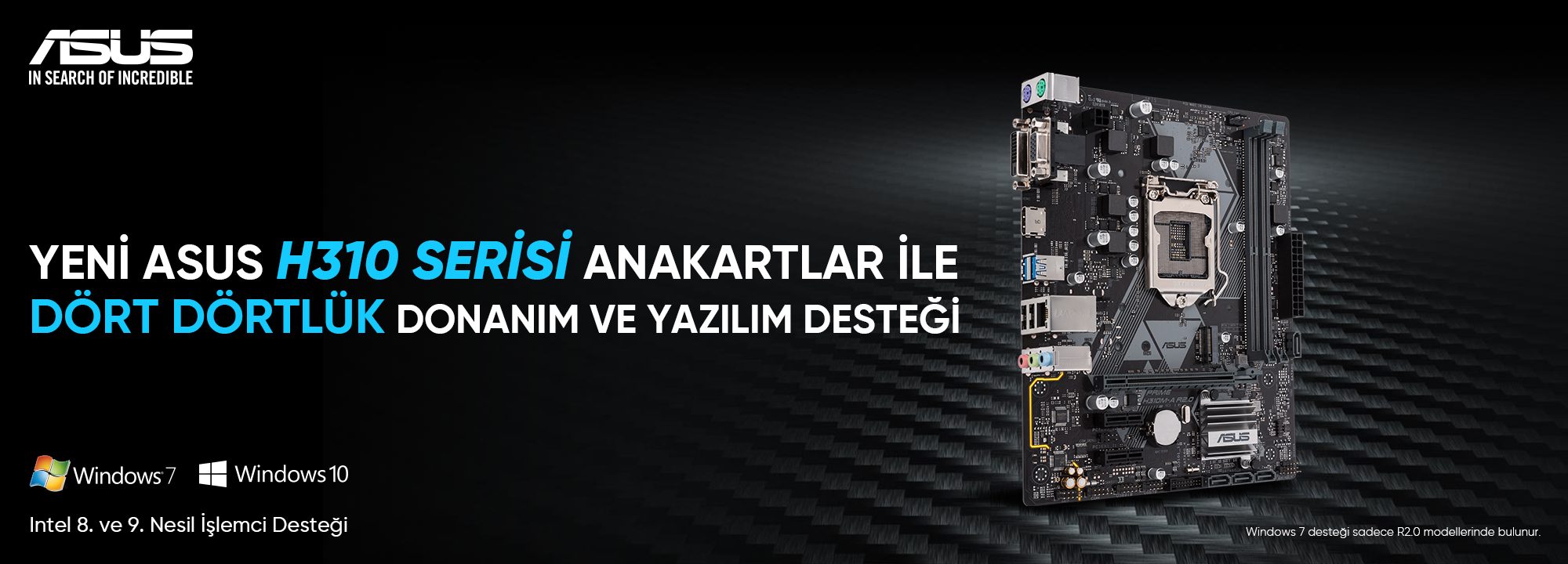 ASUS PRIME H310M-F R2.0 2666MHz(OC) Anakart – görsel 3