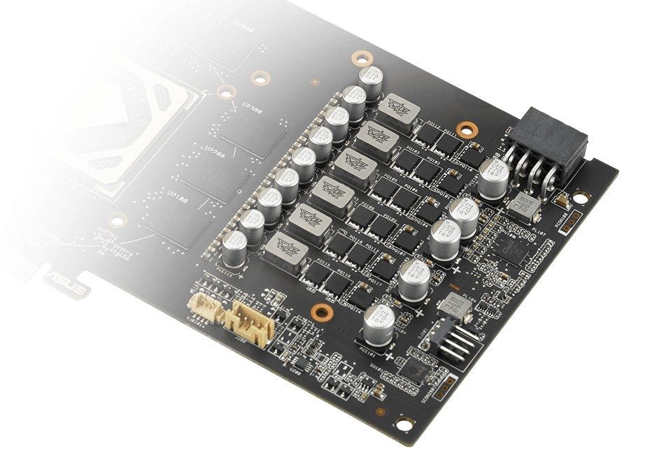 ASUS ROG STRIX Radeon RX570 OC 8GB GDDR5 256 Bit Ekran Kartı – Super Alloy Power II : Üst düzey güç bileşenleri