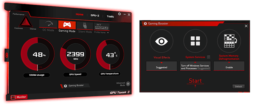ASUS ROG STRIX Radeon RX570 OC 8GB GDDR5 256 Bit Ekran Kartı – GPU Tweak II Yazılımı ile Takip Et ve Ayarla