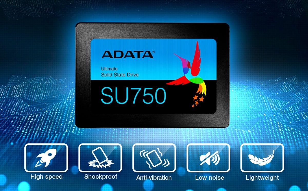 Adata Ultimate SU750 512GB 550MB-520MB/s Sata3 2.5'' SSD – görsel 4