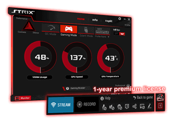 ASUS DUAL Radeon RX580 OC 8GB GDDR5 256 Bit Ekran Kartı – GPU Tweak II ile XSplit Gamecaster