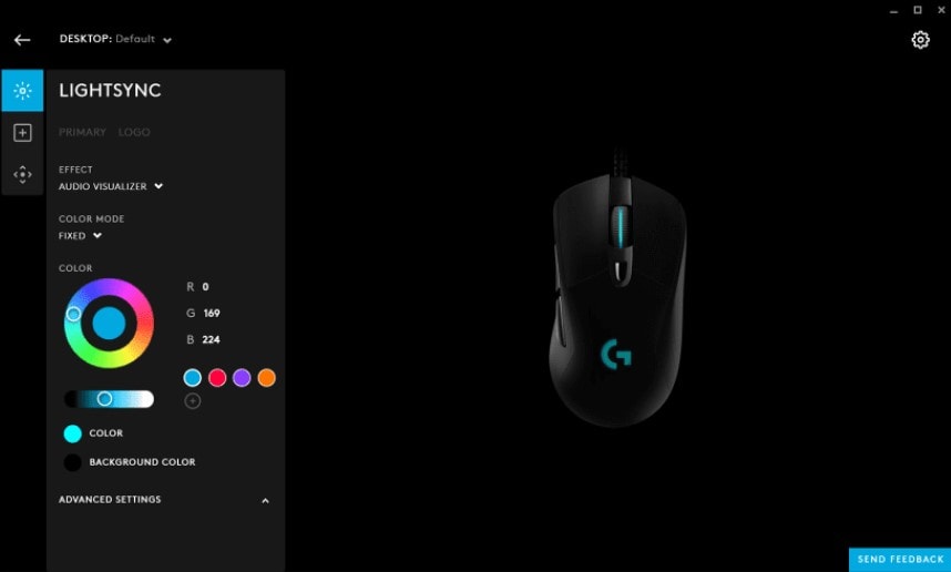 Logitech G403 Hero Rgb Kablolu Siyah Gaming Mouse (910 005633) H2