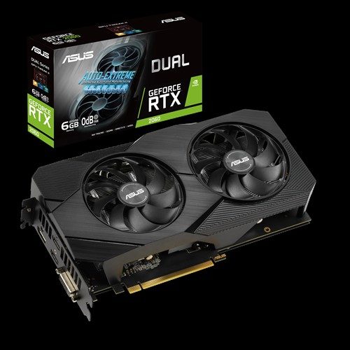 ASUS DUAL RTX 2060 6GB Ekran Kartı – görsel 1