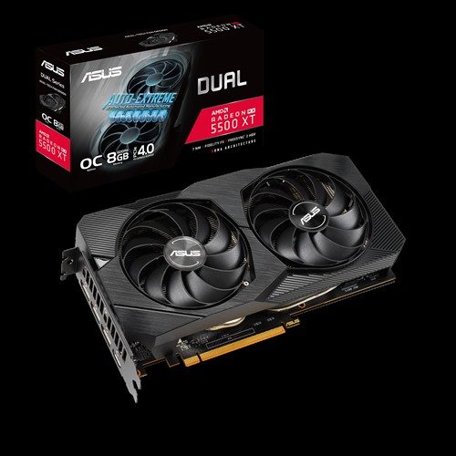 ASUS RADEON DUAL-RX5500XT-O8G-EVO – görsel 1