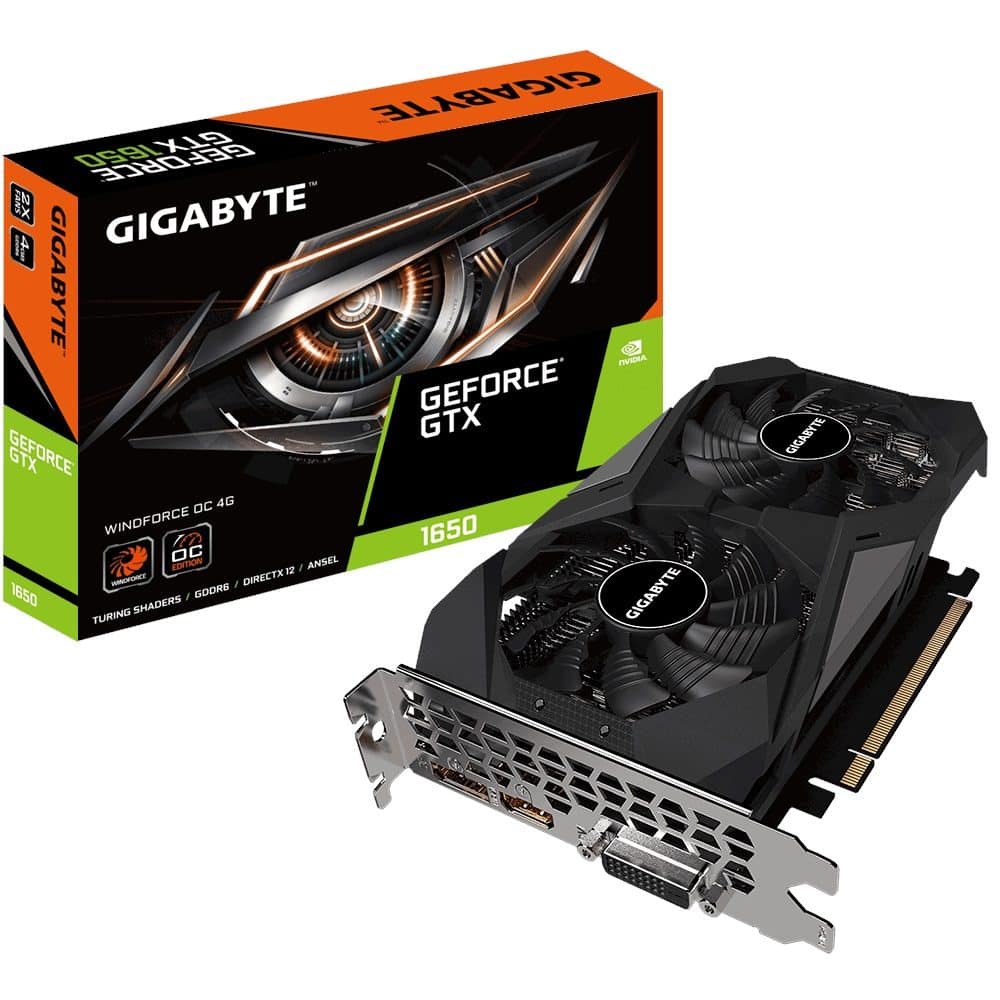 Gigabyte GeForce GTX 1650 D6 OC 4GB GDDR6 128Bit DX12 Nvidia Ekran Kartı