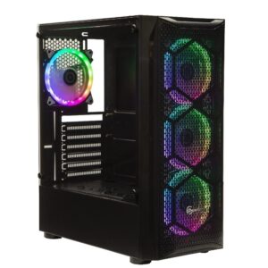 Performax Hellfire Siyah Temperli Cam Rgb 550w 80 Atx Kasa 1