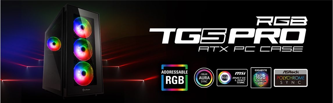 Sharkoon TG5 PRO Kasa – görsel 1