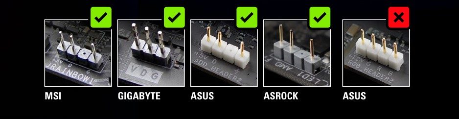Sharkoon TG5 PRO Kasa – RGB BAĞLANTI UYUMLULUĞU, görsel 6