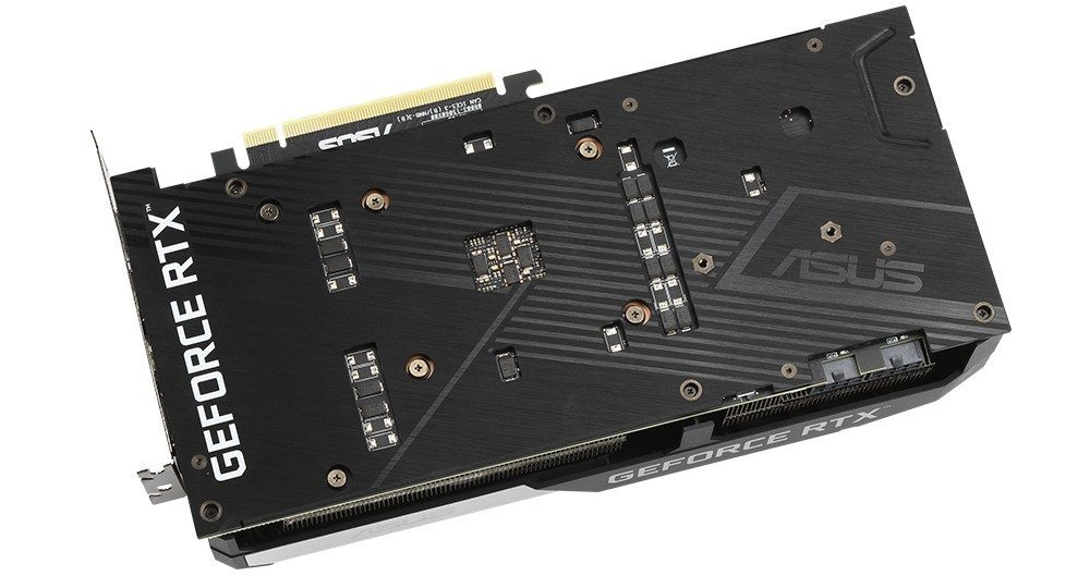 ASUS DUAL RTX 3070 8GB Ekran Kartı – Koruyucu Arka Plaka : Tamamen Metal!
