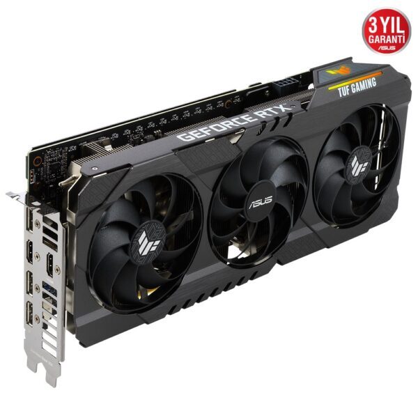 ASUS GeForce RTX 3060 Ti TUF GAMING OC 8GB GDDR6 256 Bit Ekran Kartı
