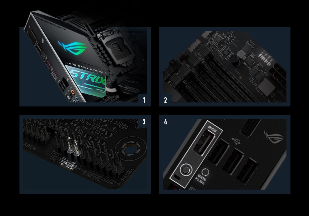 ASUS ROG STRIX Z490-F GAMING 4600MHz(OC) Anakart – BIOS Flashback