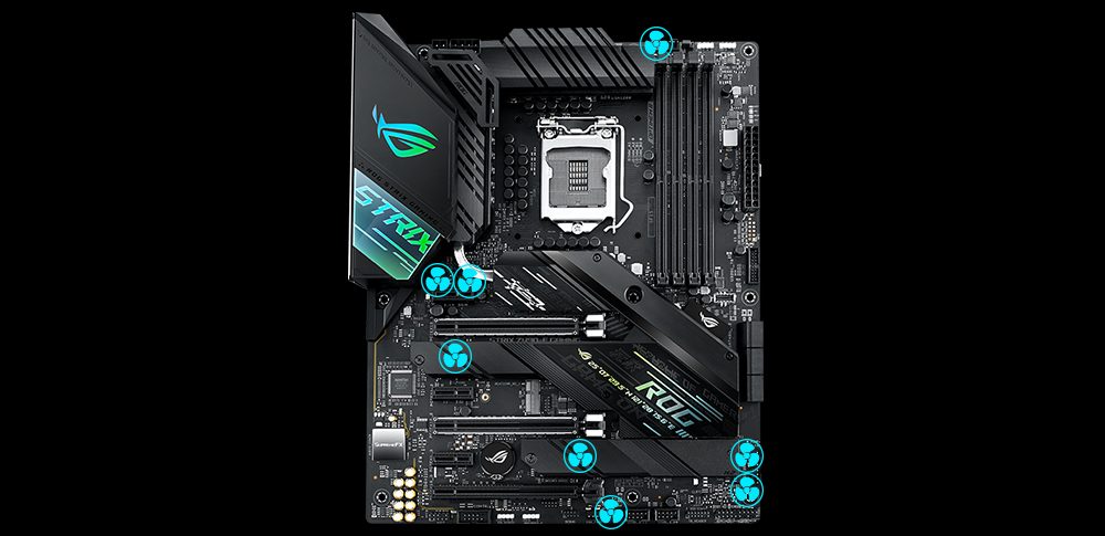 ASUS ROG STRIX Z490-F GAMING 4600MHz(OC) Anakart – Su Pompası Başlığı