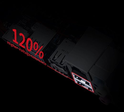 ASUS EX-H410M-V3 Anakart – USBGuard : %120 daha yüksek voltaja karşı koruma
