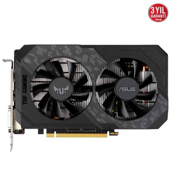 ASUS GeForce TUF GTX 1650 GAMING OC P 4GB GDDR6 Ekran Kartı