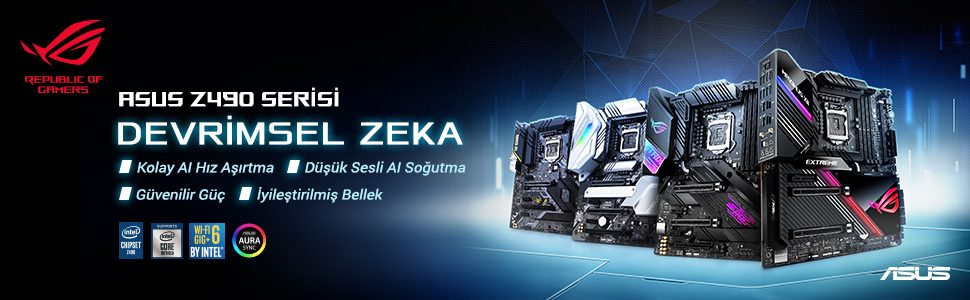 ASUS ROG STRIX Z490-F GAMING 4600MHz(OC) Anakart – görsel 1