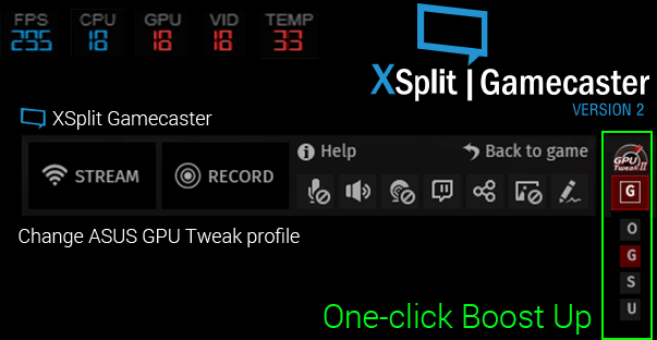 ASUS CERBERUS Ekran Kartı – XSplit Gamecaster
