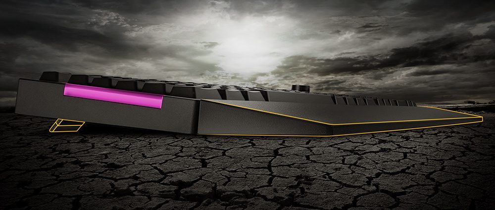 ASUS TUF Gaming K1 Mekanik Hisli – Ergonomik Bilek Desteği ve Ayarlanabilir Ayaklar