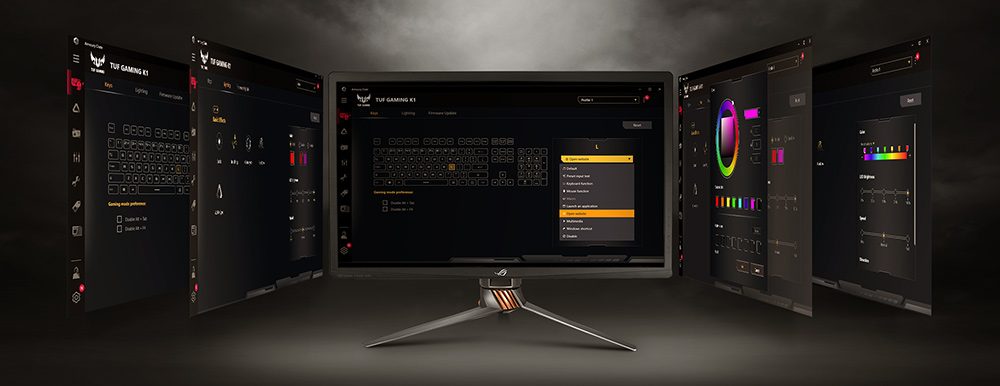 ASUS TUF Gaming K1 Mekanik Hisli – Armoury Crate