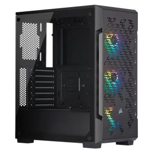Corsair Icue 220t Rgb Airflow Tempered Glass Usb 3 1 Siyah Mid Tower Kasa
