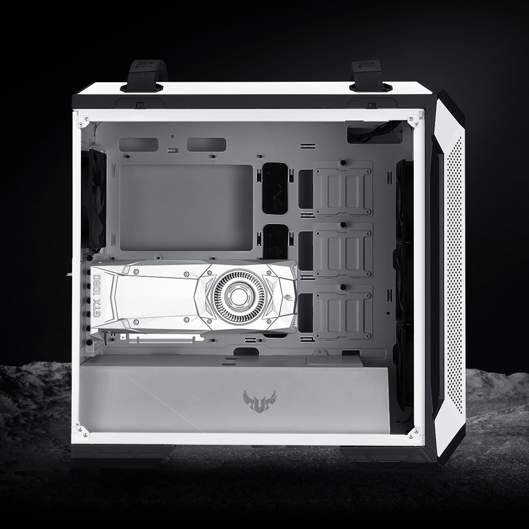 ASUS TUF Gaming GT501 White Mid Tower Kasa – görsel 6