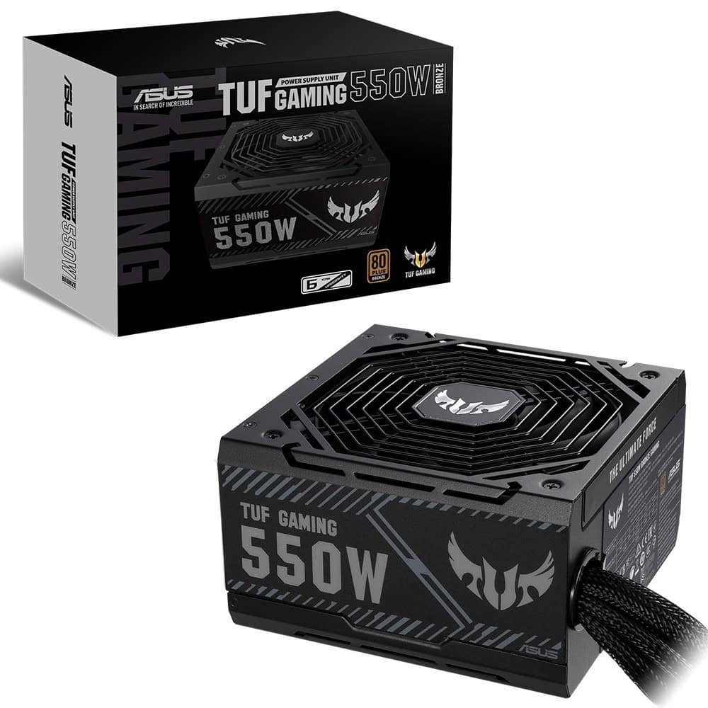ASUS TUF GAMING 550B 550W 80+ Bronze 135mm Fanlı PSU