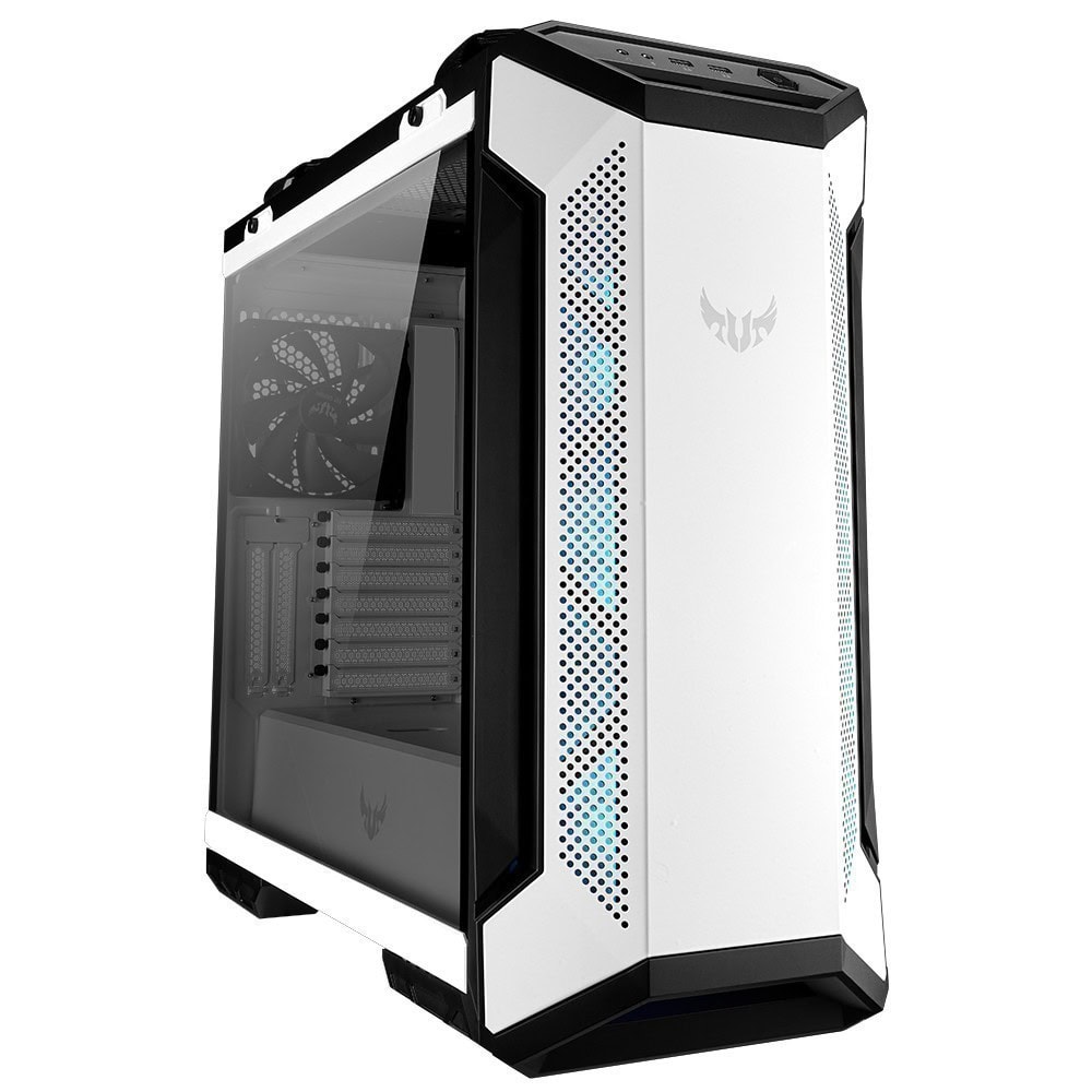 ASUS TUF Gaming GT501 White Edition RGB Tempered Glass Mid Tower Kasa