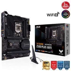 ASUS TUF GAMING Z590-PLUS WIFI Intel Z590 DDR4 5133MHz(OC) Anakart