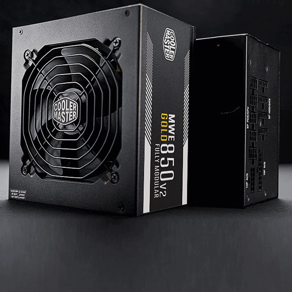 COOLER MASTER MWE 850W 80+ Gold V2 2xEPS Full Modüler 120mm Fanlı PSU