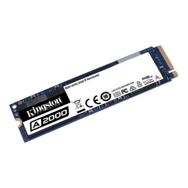 KINGSTON 500GB A2000 NVMe M.2 SSD (2200MB Okuma / 2000MB Yazma)