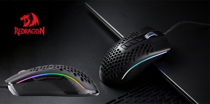 Redragon M808 Storm 12400 DPI 8 Gaming Mouse – Oyun Sınıfı Optik Sensör