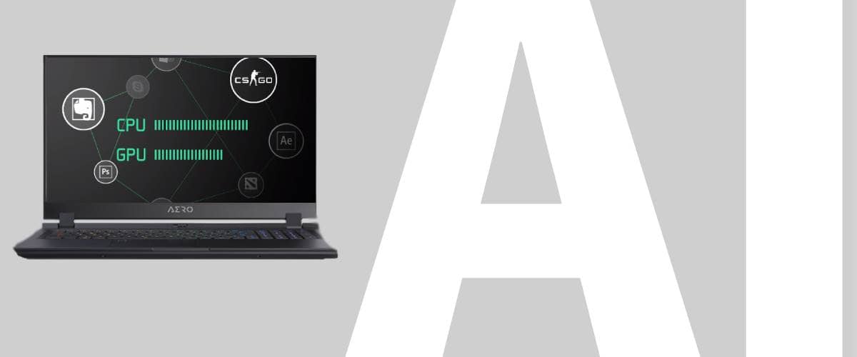 GIGABYTE AERO 17 KC I7-10870H Notebook – Microsoft Azure AI:Akıllı Güç Yöneticisi