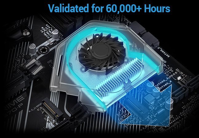 ASUS PRIME X570-P 4400MHz(OC) Anakart – Aktif Yonga Seti Isı Bloğu Çözümü