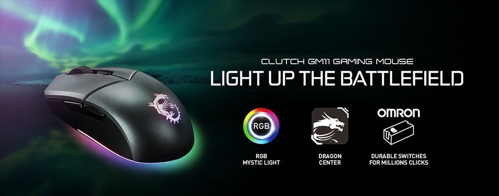 MSI Clutch GM11 Mouse a1