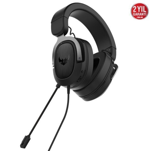 ASUS TUF Gaming H3 Gun Metal 7.1 Surround Oyuncu Kulaklık (90YH028G-B1UA00)