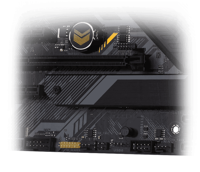 ASUS TUF GAMING Z490-PLUS WI-FI 4600MHz(OC) Anakart – Çift M.2 (32 Gbps'e kadar)