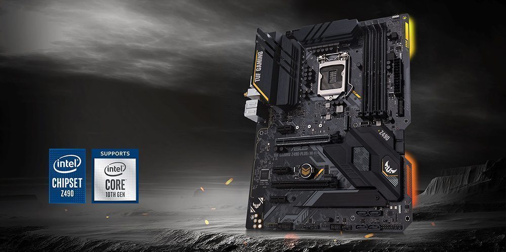 ASUS TUF GAMING Z490-PLUS WI-FI 4600MHz(OC) Anakart – DAYANIKLI. KARARLI. GÜVENİLİR.