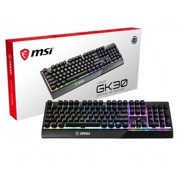 Msi Vigor Gk30 Mekanik Hisli Turkce Rgb Gaming Klavye 4