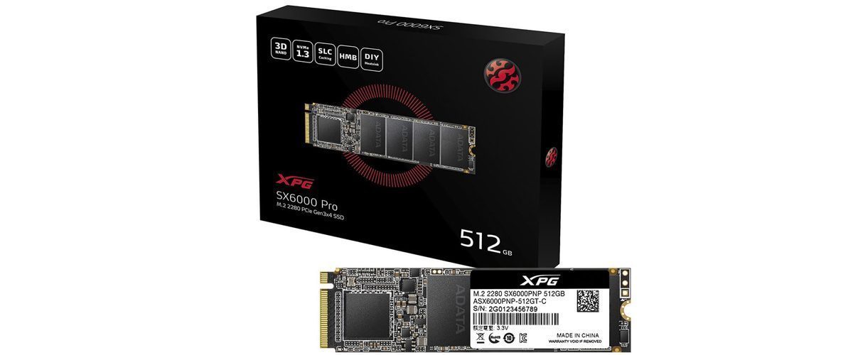 XPG 512GB SSD