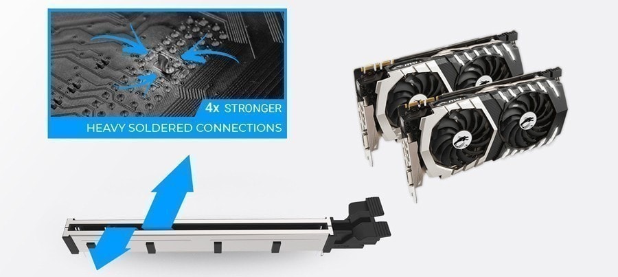 MSI Z590-A PRO 5333MHz(OC) Anakart – MULTI-GPU DESTEĞİ VE STEEL ARMOR
