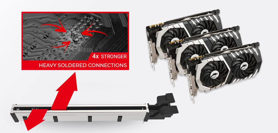 MSI MPG Z590 GAMING CARBON WiFi Anakart – MULTI-GPU DESTEĞİ VE STEEL ARMOR