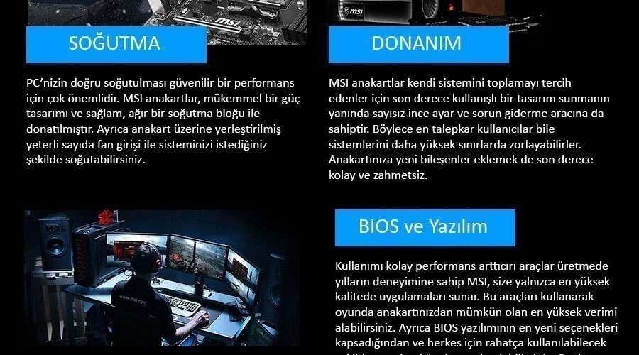 MSI B450M PRO-VDH MAX 3866MHz(OC) Anakart – görsel 2