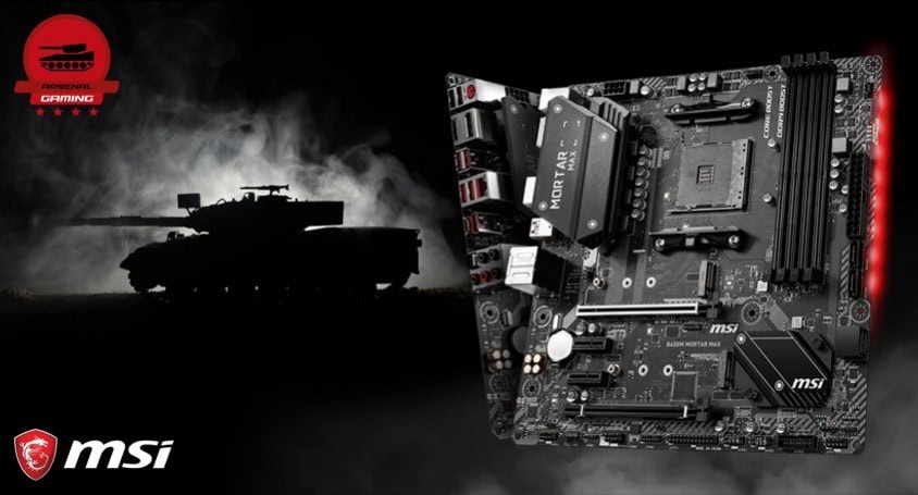 MSI B450M MORTAR MAX 4133MHz(OC) Anakart – Savaş Alanının Fatihi Ol