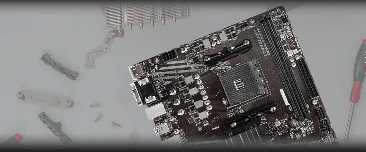 MSI B550M PRO 4600MHz(OC) Anakart – görsel 2