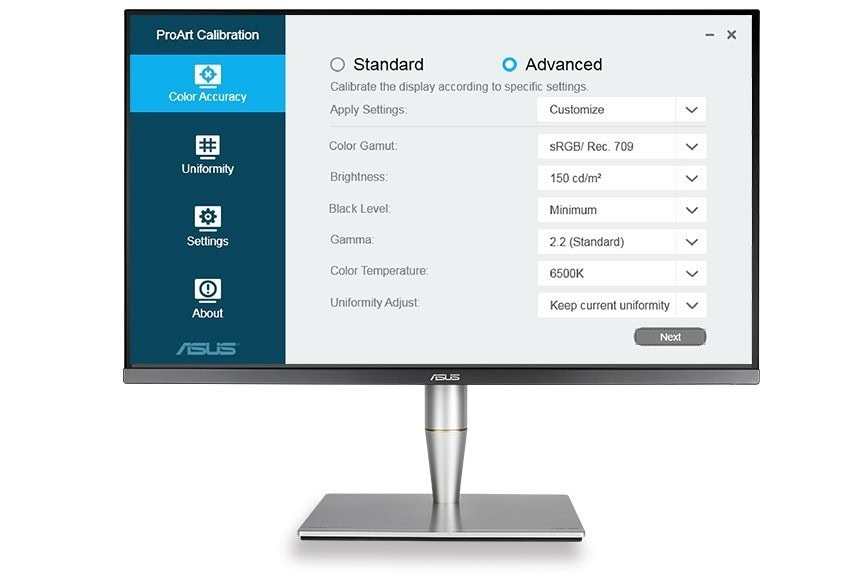 ASUS ProArt PA32UC-K 32 inç Monitör – Renk Doğruluğu Optimizasyonu
