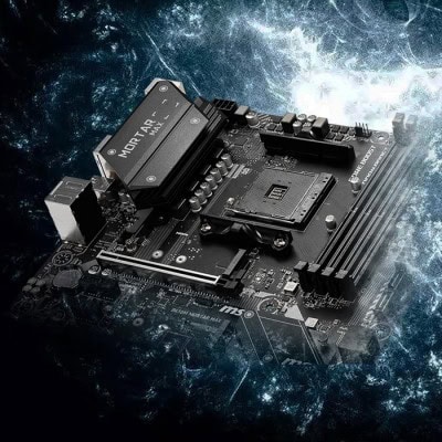 MSI B450M MORTAR MAX 4133MHz(OC) Anakart – Daha Fazla Çekirdek ve Daha Yüksek Performans İçin Gelişmiş Termal Tasarım