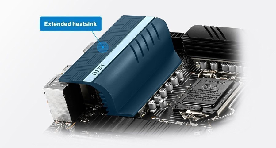 MSI Z590 PRO WiFi 5333MHz(OC) Anakart – GENİŞLETİLMİŞ HEATSINK