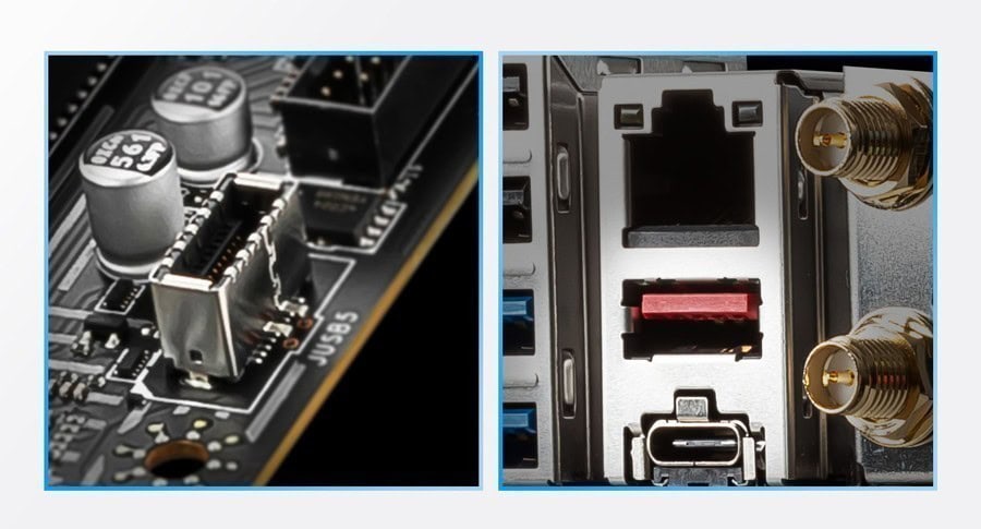 MSI Z590 PRO WiFi 5333MHz(OC) Anakart – ÖN VE ARKA PANELDE USB TYPE-C İÇİN HAZIR